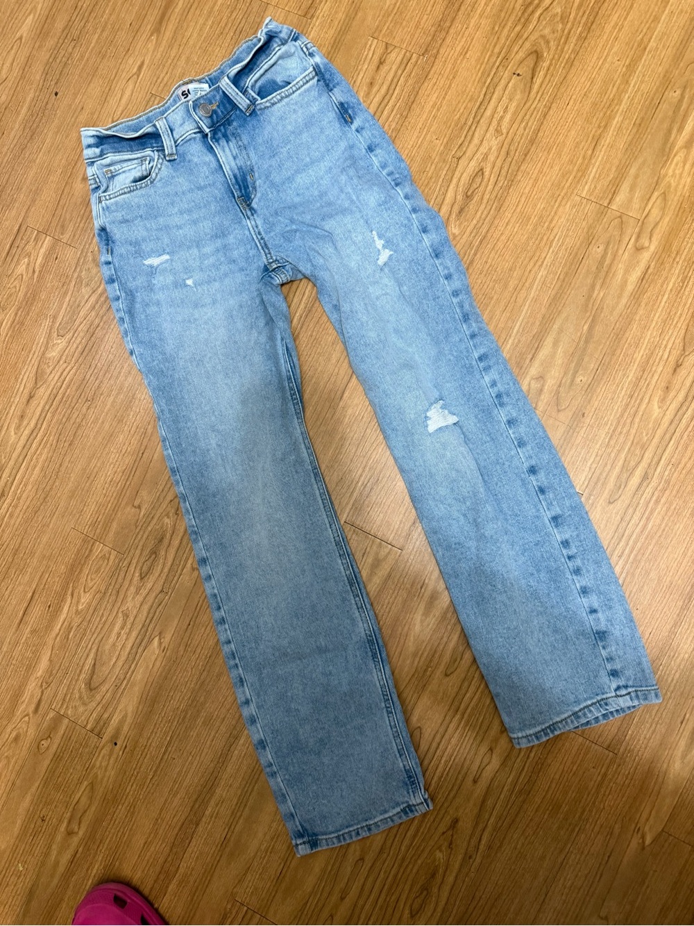 Light blue girls jeans